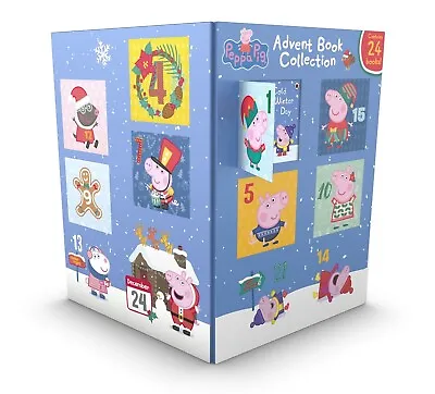 £9.99 • Buy Peppa Pig: Advent Book Collection By Peppa Pig, Includes 24 Stories Christmas