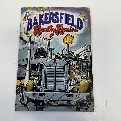 Bakersfield Kountry Komics #1  Last Gasp 1973 (Underground) 1st Print Has Damage • $24.99