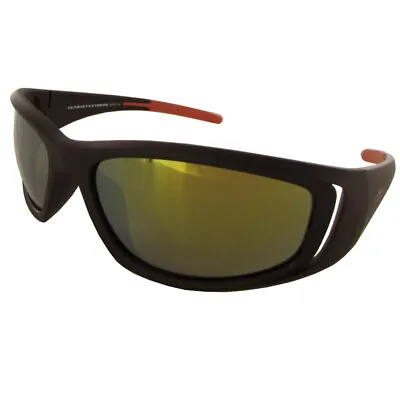 Vuarnet Extreme Unisex VE5001 Athletic Plastic Sunglasses Matte Brown • $14.99