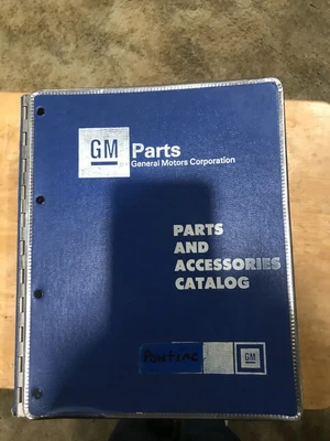 $15 • Buy Pontiac Parts And Illustration Catalog 1982-1990 A