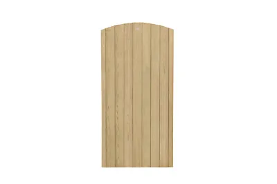 6ft Garden Gate Wooden Heavy Duty Dome Top Tongue & Groove Side Gate 0.9m X 1.8m • £104.99