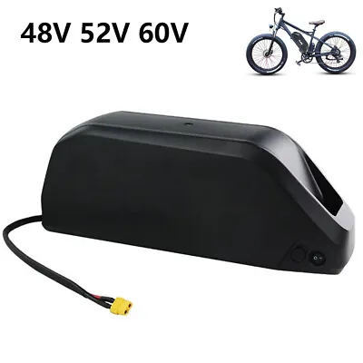 48V 52V 60V Ebike Li-ion Lithium Battery For 250W 350W~2000W Electric Bike Motor • £239