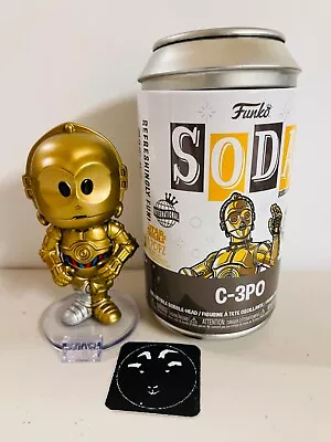 Funko Vinyl Soda Star Wars C-3PO Bobblehead 1/10000 • $22.95