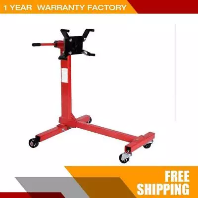 Automotive Pittsburgh Engine Motor Stand 1000lbs Capacitiy Rotary Steel 4 Legs • $83.67