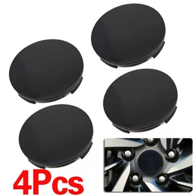 Universal Car Wheel Center Hub Cover Cap Black 64mm70mm Diameter (4pcs) • $12.15