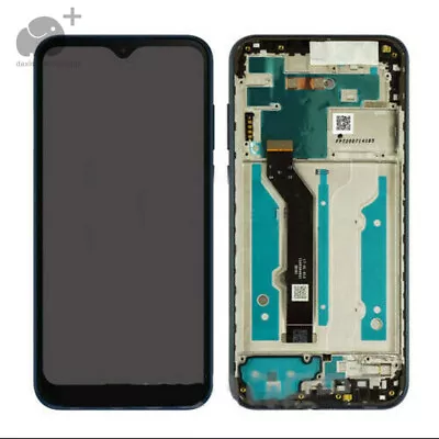 For Motorola Moto E7 XT2052-1 XT2052-6 LCD Display Touch Screen Digitizer Frame • $26.52