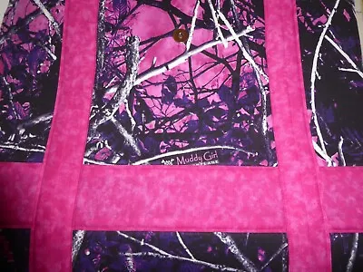 MOONSHINE MUDDY GIRL CAMO TOTE/PURSE BAG Handmade  • $84.99