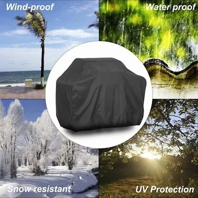 BBQ Cover 2/4/6 Burner Waterproof Outdoor Gas Charcoal Barbecue Grill Protector • $24.28