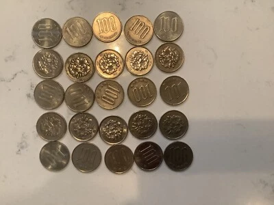 $21 • Buy Japan 100 Yen Coins