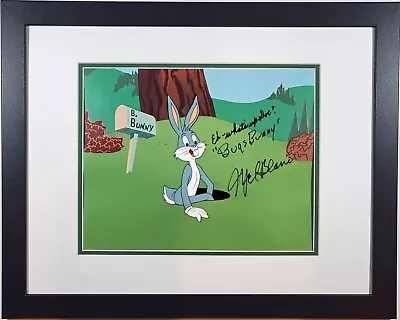 🧡 Bugs Bunny  Warner Bros Production Cel Signed By Mel Blanc PSA Cert Frame • $6200