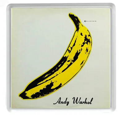 ANDY WARHOL Reproduction Classic Album Cover Acrylic Coasters  • £4.15