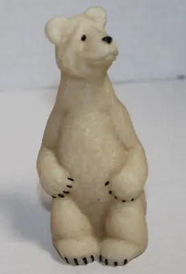Second Nature Quarry Critters Poncho Polar Bear Figure • $4.99