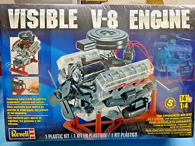 Level 5 Model Kit Visible V-8 Engine 1/4 Scale Model By Revell 85-8883 • $84.99
