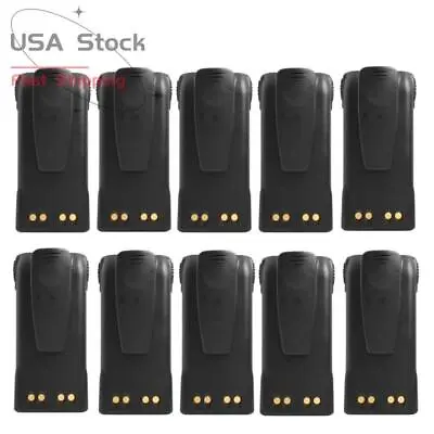 10x HNN9013D 2600mAh Li-ion Battery Fits For PRO9150 PRO7350 GP140 GP280 Radio • $234.90