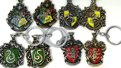 £3.49 • Buy Harry Potter School Badge Metal Alloy Keyring High Quality Design