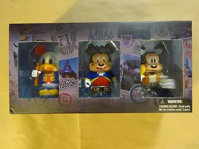 Disney World Vinylmation America On Parade Figure Set Of 3 Sealed Park Series #7 • $20