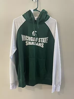 Michigan State Spartans XL Green Hoodie MSU Campus Heritage • $14.50