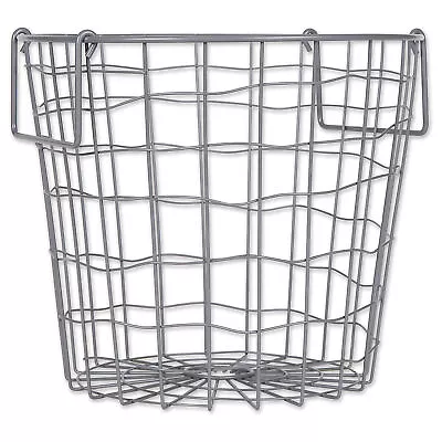 15In Wire Mesh Stackable Storage Bin Round Small Cool Gray (Open Box) • $19.39