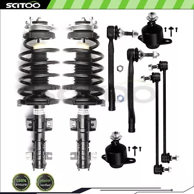 $200.99 • Buy For Volvo V70 S80 S60 Front Struts Sway Bar Outer Tie Rods Lower Ball Joints Kit