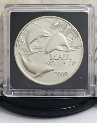 2000 Maui Hawaii Trade Dollar - Maui No Ka Oi - Nice!!! • $19