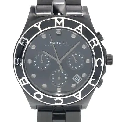 Auth MARC JACOBS - MBM3083 111212 Black Unisex Wrist Watch • $119
