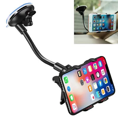 360° Rotatable In Car Suction Phone Holder Dashboard Windscreen Mount Universal • £4.95