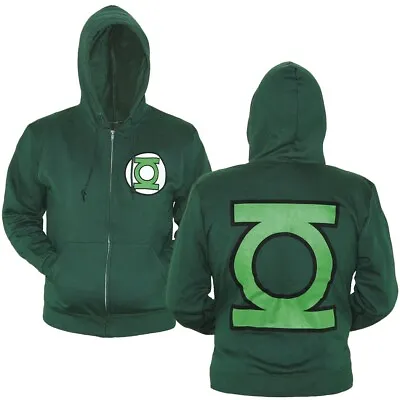 Green Lantern Symbol Zip-Up Hoodie • $34.99