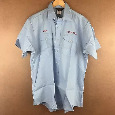 VTG 70s 80s Deadstock Protexall Tabor Grain Pearl Snap Work Shirt XL USA • $30