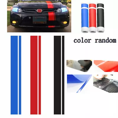 5D Shiny Gloss Carbon Fiber Racing Car Van Side Stripes Sticker Decals 6 X50  • $7.59