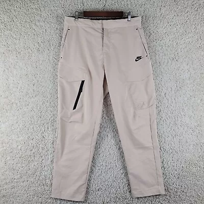 Nike Sportswear Tech Essentials Woven Cargo Pant Men's Size 34x30 Tan DH3866-126 • $34.88