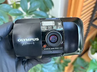 Video Review! Tested! Nice! Olympus Mju I 3.5/35mm - AF Compact 35mm Camera • $129