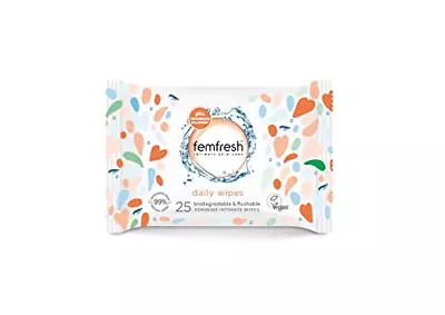 £2.37 • Buy Femfresh Intimate Wipes - Flushable & Biodegradable Disposable Feminine Hygiene