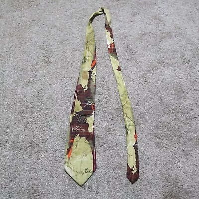 Virginia Tech VT Hokies VA Men's Necktie Tie College Football • $7