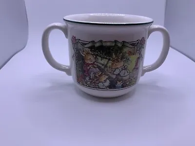 Villeroy & Boch Foxwood Tales Luxembourg Porcelain Double Handle Mug/Cup Easter • $65