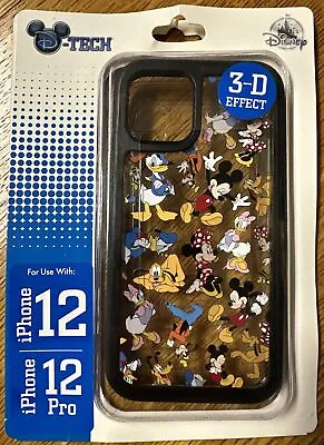 Disney-Tech 3-D Effect Phone Case  IPhone 12/iPhone 12 Pro Mickey & Friends • $20