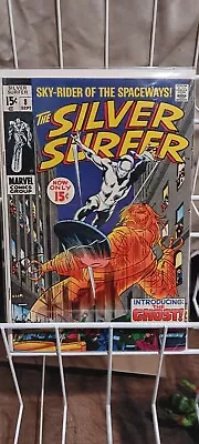 Silver Surfer # 8 1969 VF  The FLYING DUTCHMAN! MEPHISTO! • $40