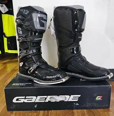 Gaerne SG12 Boots - Black - Size 12 • $576