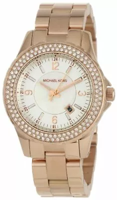 Michael Kors - Quartz Classic Rose Gold With White Dial Women's Watch - MK5403 • $169.95