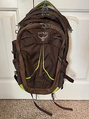 $45 • Buy OSPREY TROPOS 24/7 32L BACKPACK Brown And Green Good Condition