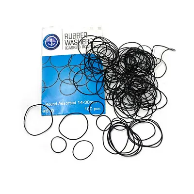 Watch GASKETS O-Rings X 100 Round Rubber Seal Washers WATCHES 14.30mm • £3.95