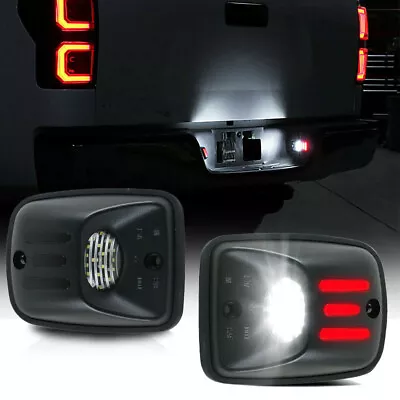 LED License RED + Bright White Plate Tag Light For 95-04 Toyota Tacoma  • $12.34