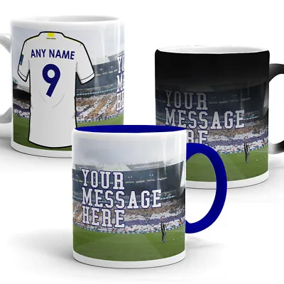 £12 • Buy Personalised Leeds Mug 2021 Home Kit Mug Football Fan Personalised Gift