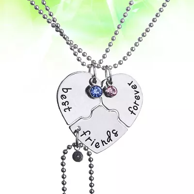 Best Friends Necklace For 3 Jewelry Necklaces Choker Stitching • $9.98