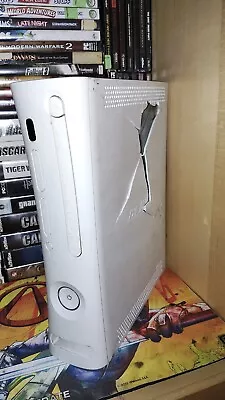 Microsoft Xbox 360 Core System White Console (B4K-00001) (RED RING SYSTEM ONLY) • $15