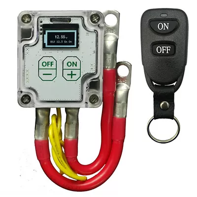 Remote Control Car Battery Disconnect Power Cut Off Master Kill Switch Isolator • $65.60