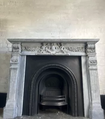 Marble Fire Surround For Cast Iron Fireplace • $2526.50