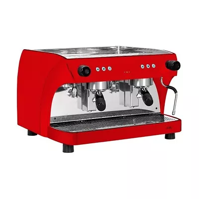 NEW 2 Group Commercial Coffee Machine Clearance Ruby Red • £1895