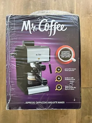 Mr. Coffee Café 20 Oz Steam Automatic Espresso And Cappuccino Machine NEW SEALED • $69.83