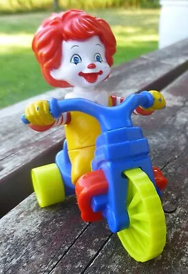 2011 McDonald's Happy Meal Toys Ronald McDonald On Tricycle Under 3 Toy • $0.99