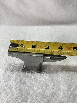 Indiana Aluminum Anvil Salesman Sample Jewelers Miniature 4.5” • $29.99